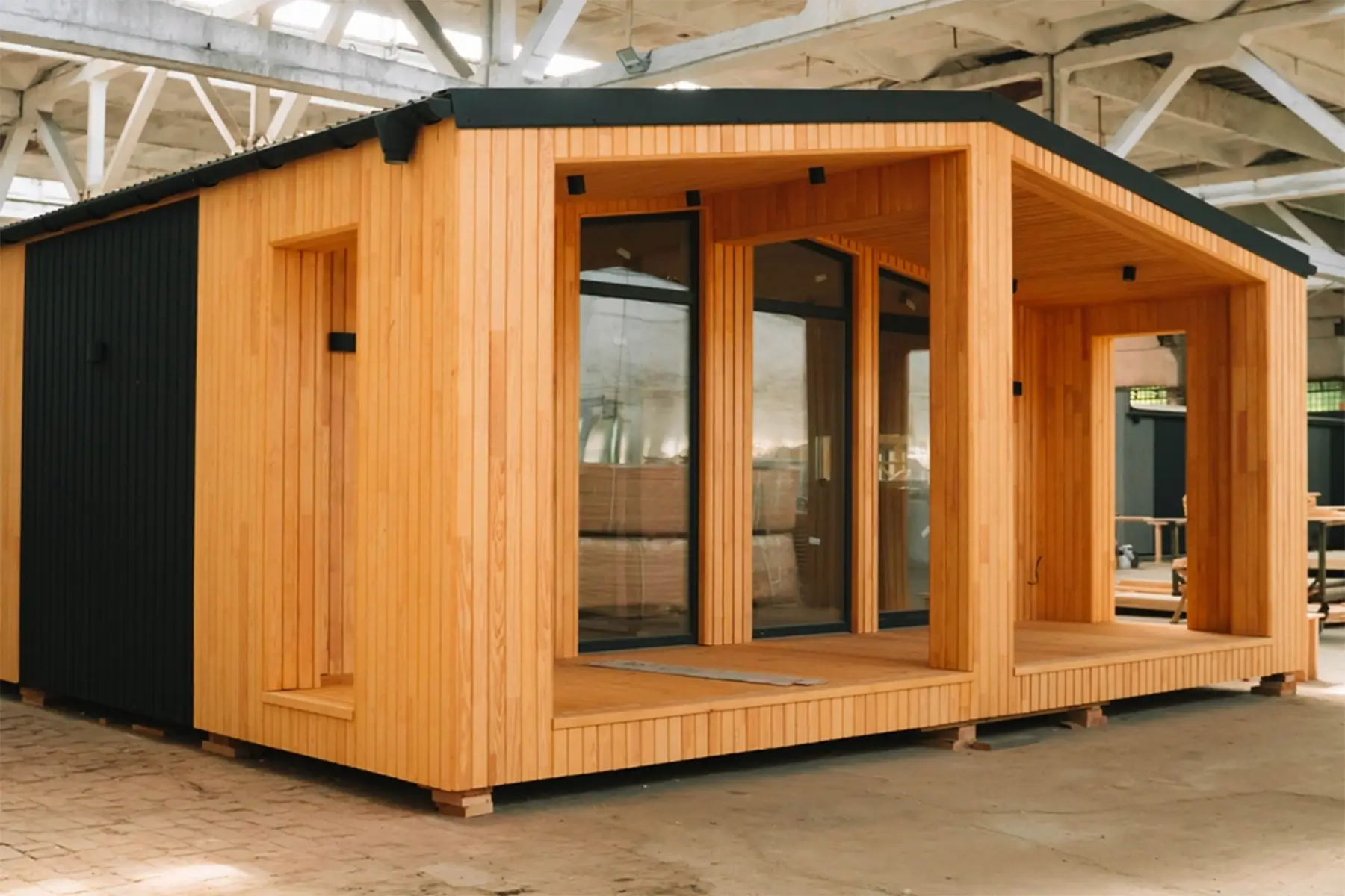 ساخت خانه چوبی: از طراحی تا اجرا